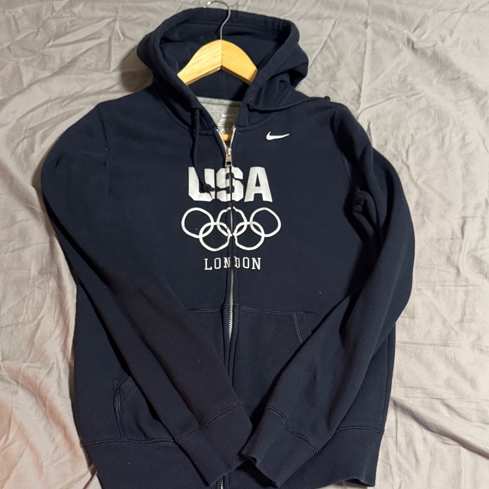 Nike Navy USA London Olympic Hoodie
